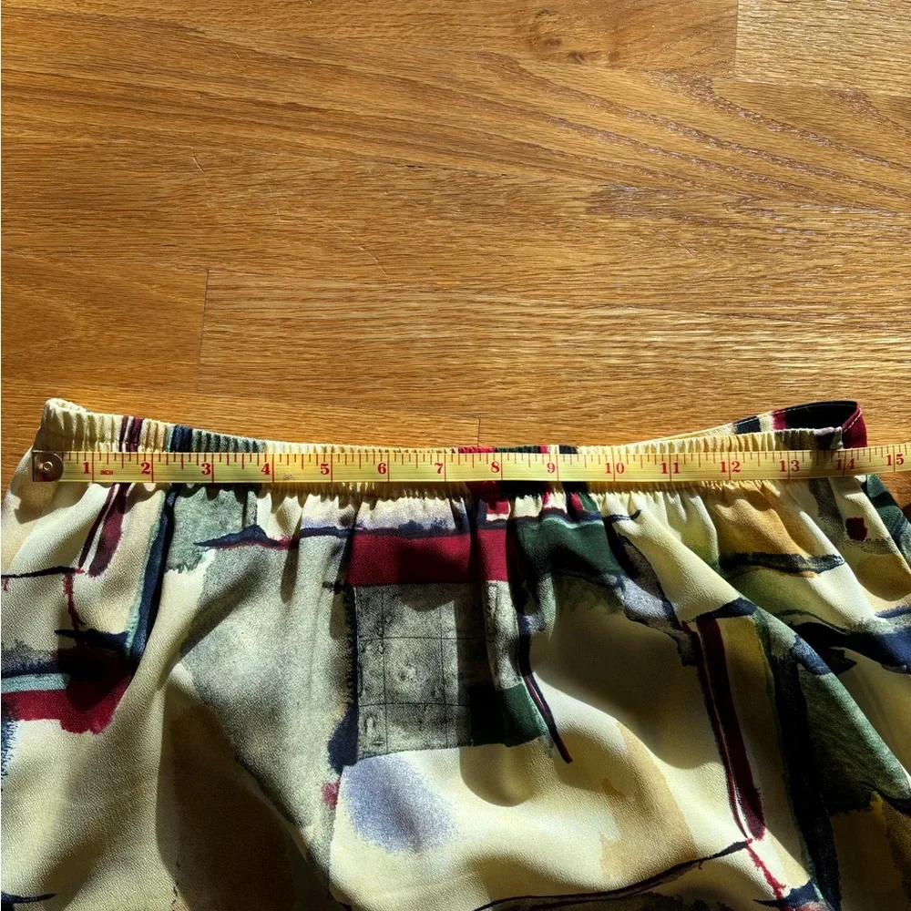 Spring or Summer top/skirt dress. Sleeveless Abstract Print Multi colour. - Picture 5 of 14
